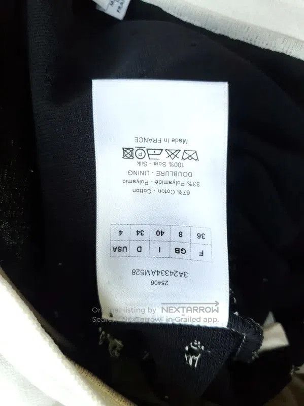 Dior Dior Elegant White Lace Mid. Size 22" - 7 Thumbnail