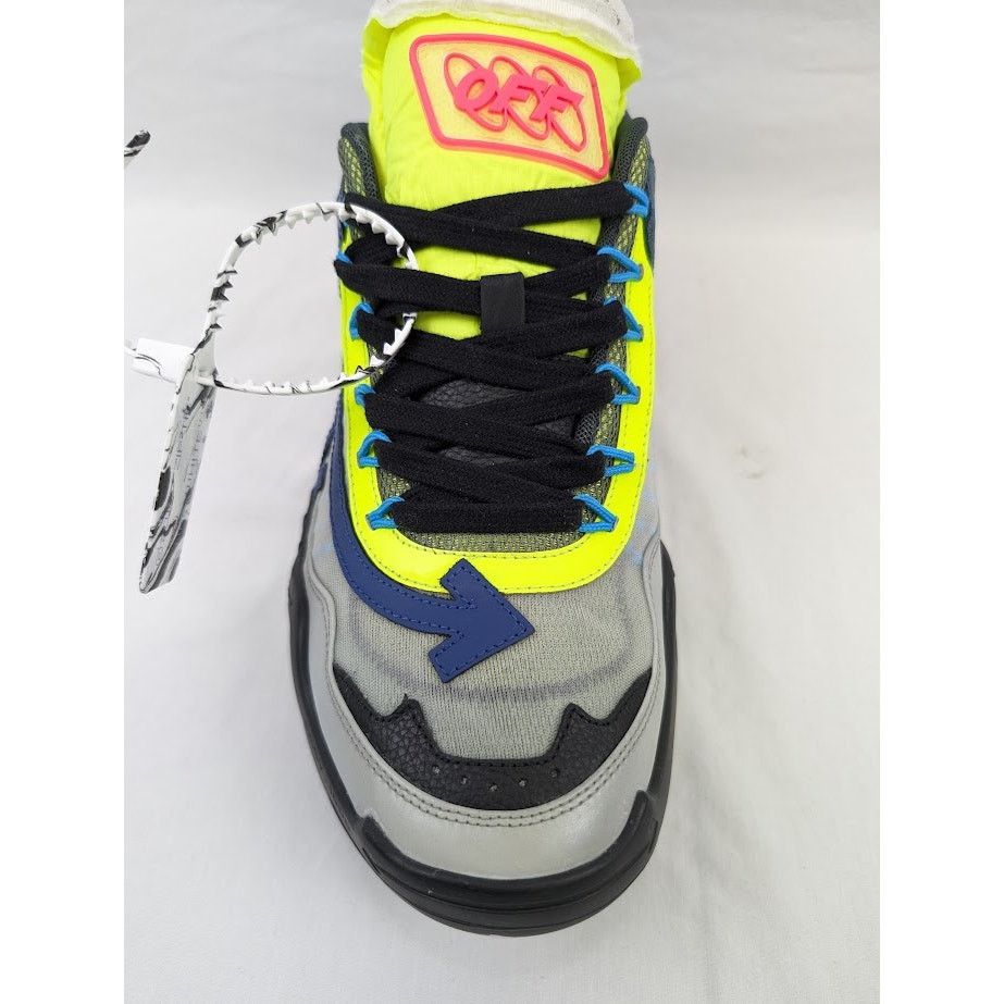 Off-White o1rshd1 Odsy 1000 Combo Sneakers in Black/Purple Size US 11 / EU 44 - 9 Thumbnail