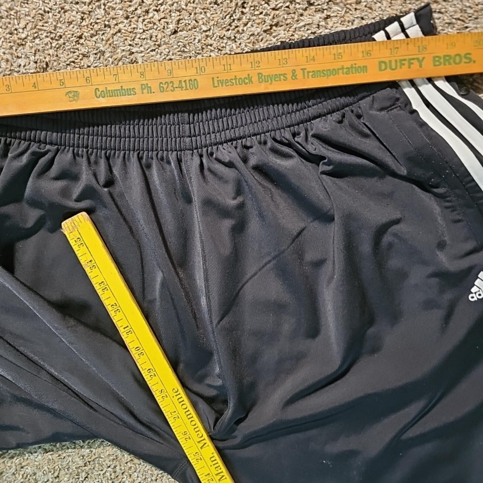 Adidas Adidas 2XL Snap Tear Away Track Basketball Pants Size US 40 / EU 56 - 6 Thumbnail