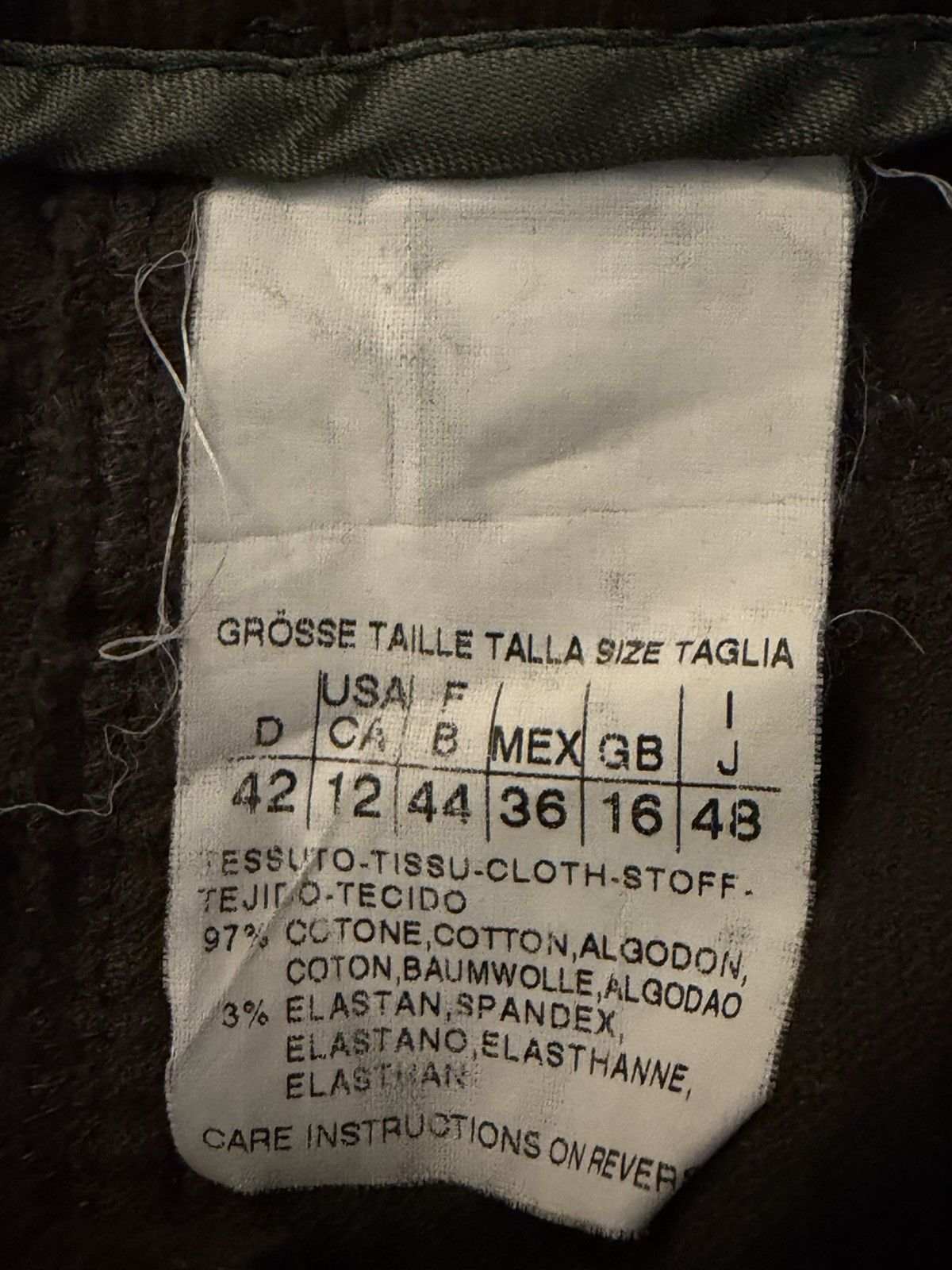 Linea Linea Emme Women’s Brown Corduroy Trousers W33 L32 Y2K Size 34" / US 12 / IT 48 - 13 Thumbnail