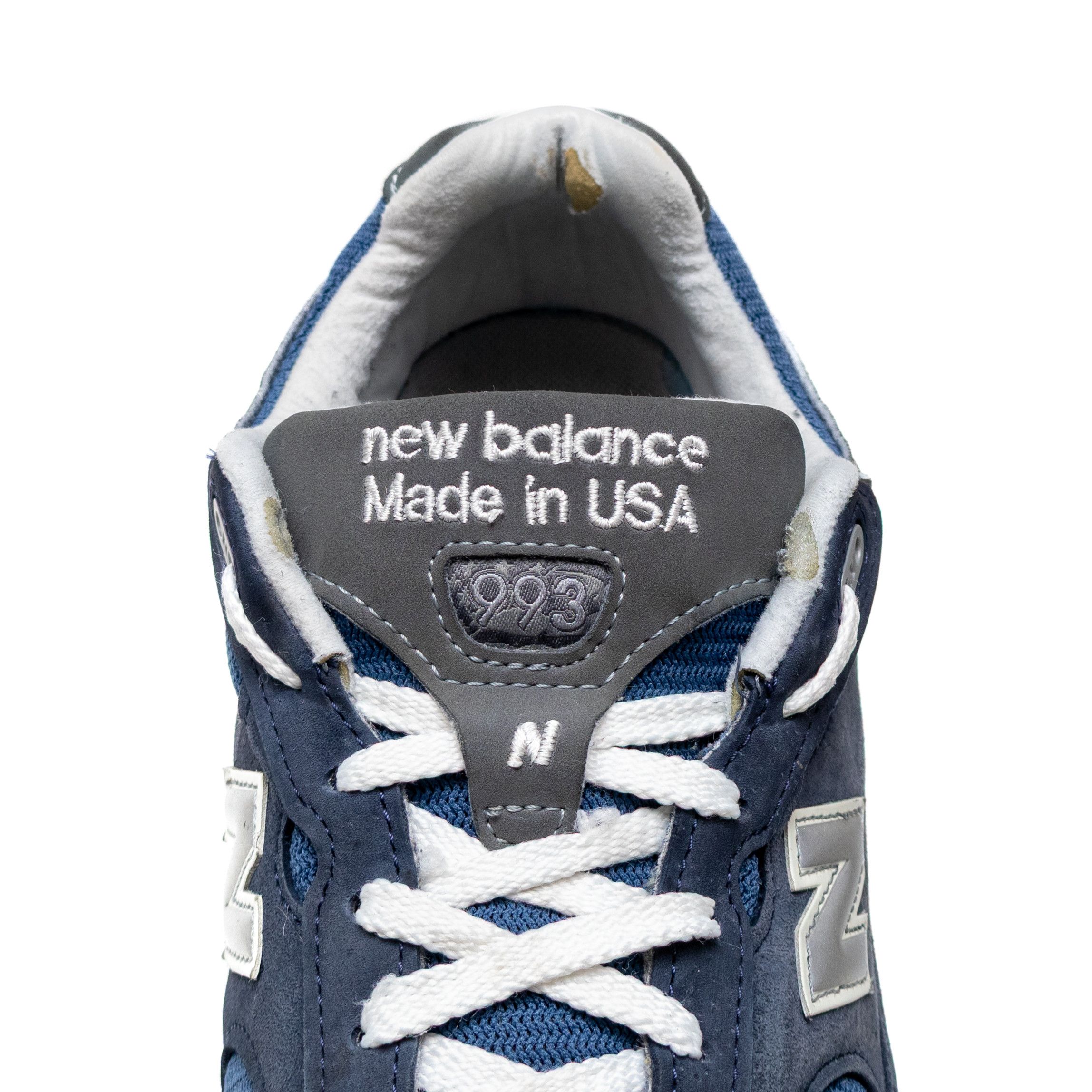 New Balance New Balance 993 Navy Blue Suede Mesh Sneakers Men’s US 11.5 Size US 11.5 / EU 44-45 - 8 Thumbnail