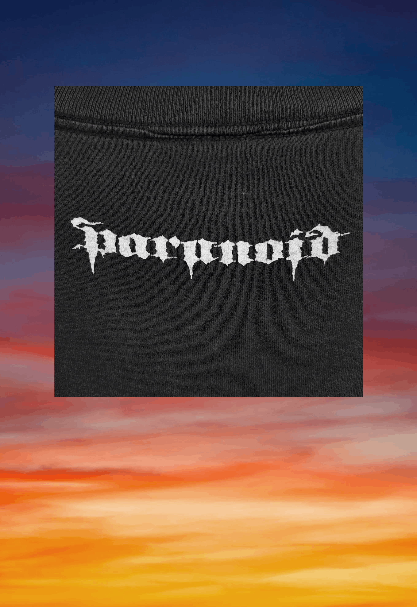 Band Tees × Vintage Vintage 90s PARANOID Fatal 5 pain divine company t-shirt Size US XL / EU 56 / 4 - 8 Thumbnail