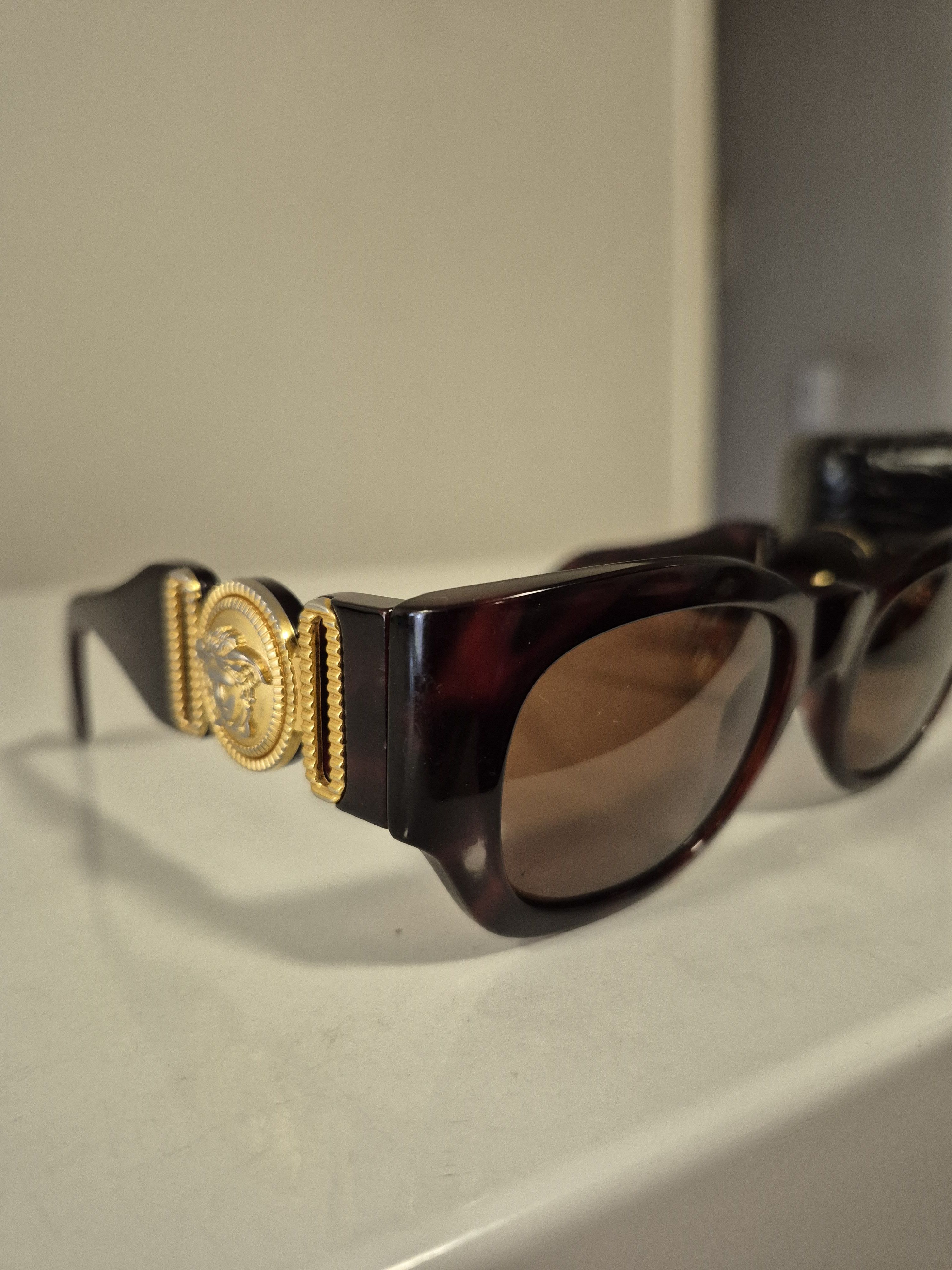 Versace Vintage Gianni Versace Sunglasses big logo medusa Size ONE SIZE - 3 Thumbnail