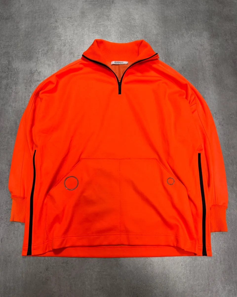 Designer × Givenchy × Vintage Givenchy Sample Orange Technical Sweater Size US XL / EU 56 / 4 - 1 Thumbnail
