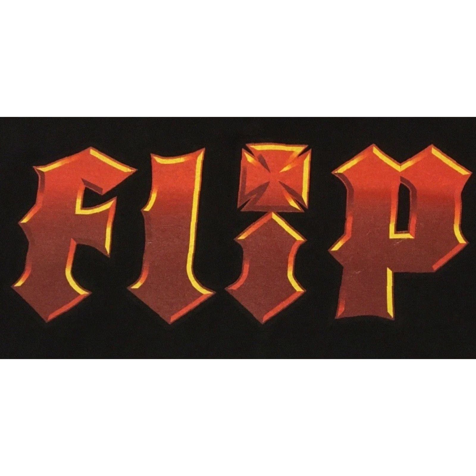 Vintage VINTAGE Flip Skateboards Faded Shirt XL Black Nike? Wait. Size US XL / EU 56 / 4 - 2 Thumbnail