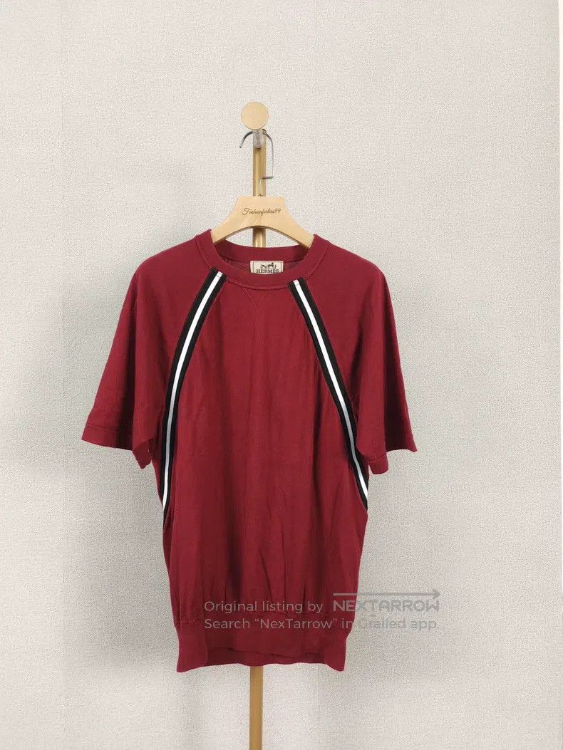 Hermes Hermes Knitted T-shirt Size US S / EU 44-46 / 1 - 1 Thumbnail