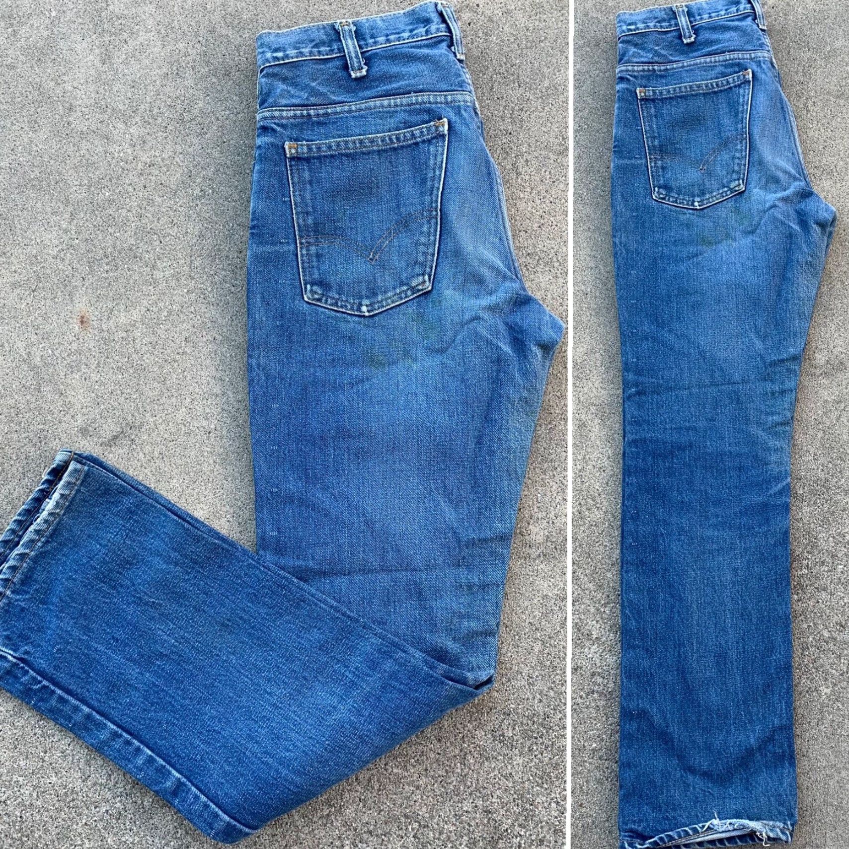 Levi's vintage Levi’s 519 jeans W30 L31 Talon 42 zipper blue cotton denim mens regular 519 blue jeans vintage 80s 90s Ready to wear Size US 30 / EU 46 - 4 Thumbnail