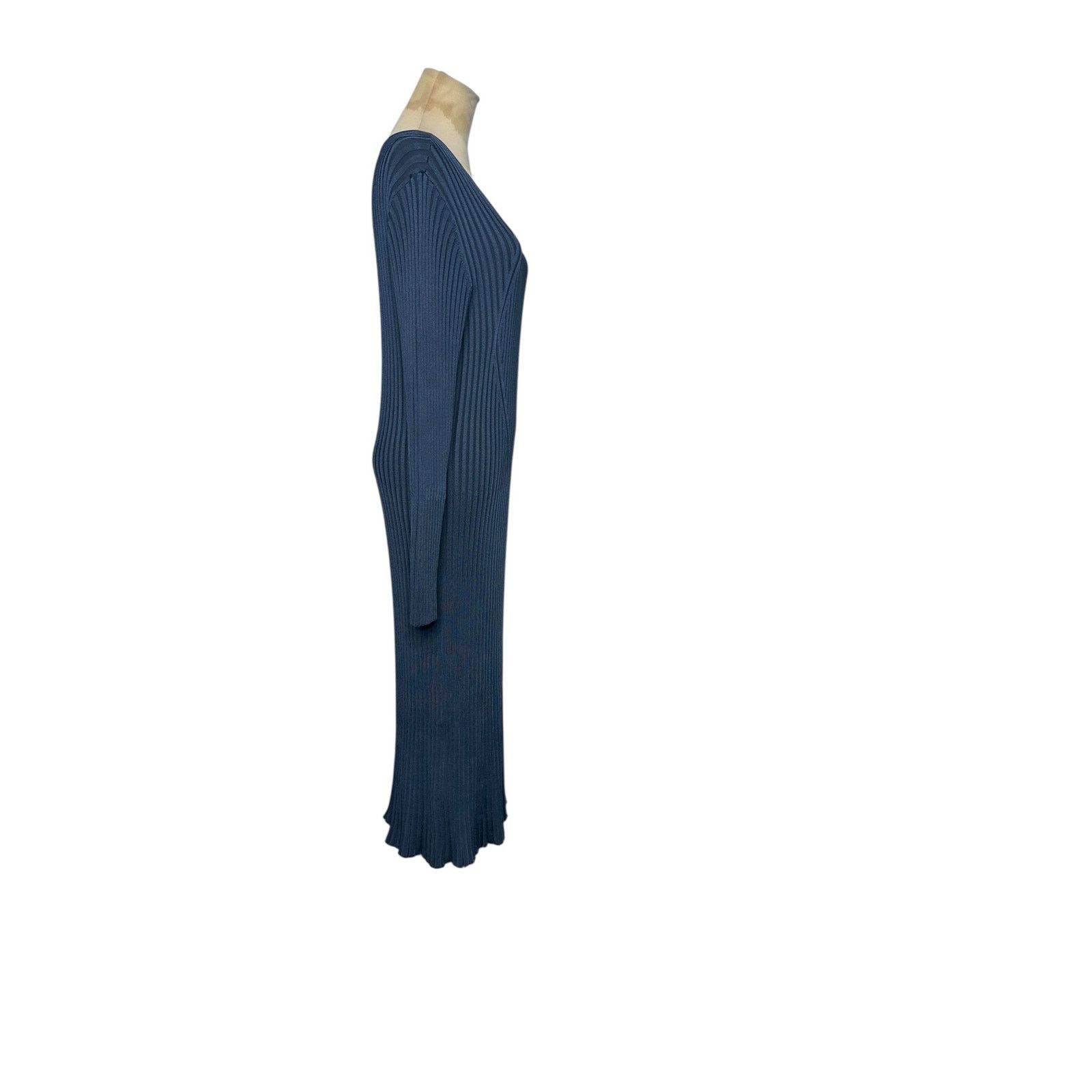 H&M H&M stale blue knit long sleeves midi sweater dress size XL Size XL / US 12-14 / IT 48-50 - 12 Thumbnail
