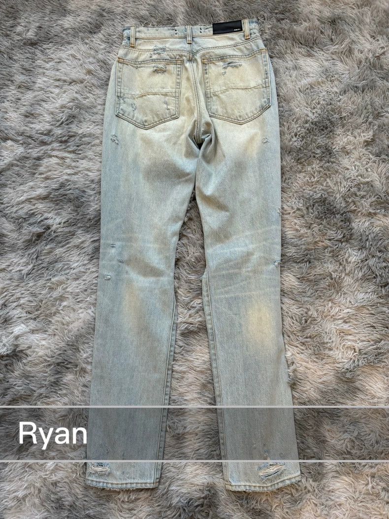 Amiri Amiri cut destruction jeans Size 25" / US 0 / IT 36 - 7 Thumbnail