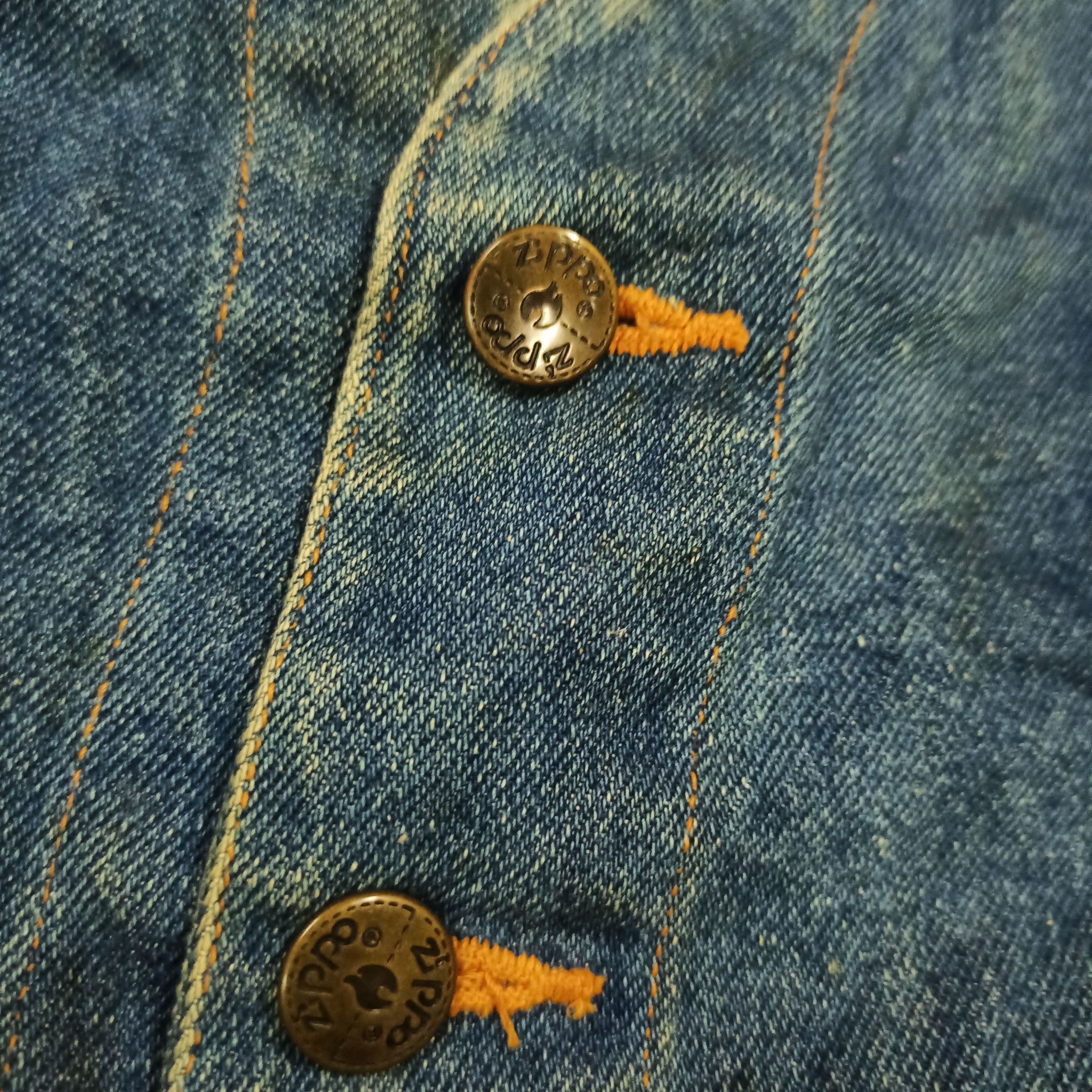 Zippo Vintage Zippo Vest Jeans Jacket Size US L / EU 52-54 / 3 - 4 Thumbnail
