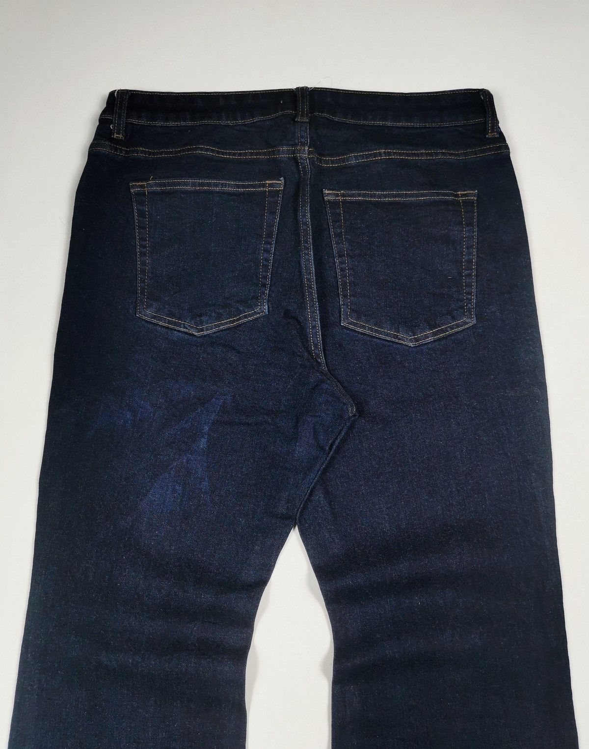 If Six Was Nine Flare Bootcut Gu Japan Denim Jeans Size US 33 - 5 Thumbnail