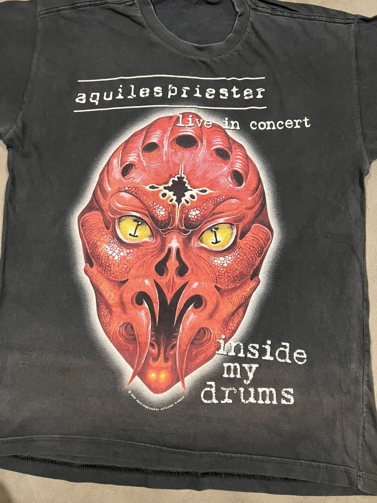 Band Tees Vintage Aquiles Priester 2004 Inside My Drums Band t-shirt S Size US S / EU 44-46 / 1 - 4 Thumbnail