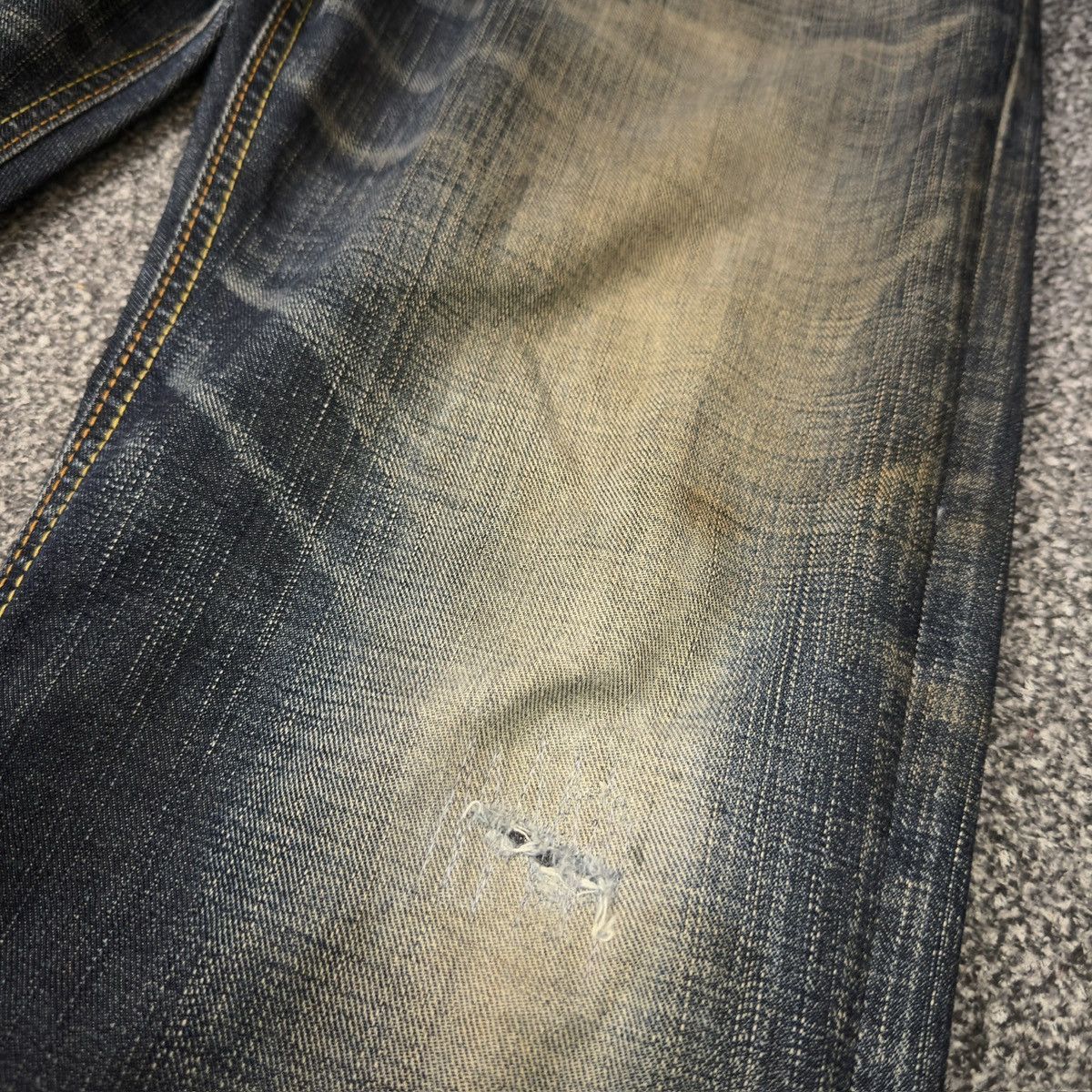 Seditionaries Japanese Avant Garde Edwin 503 Edge of Blue Jeans Size US 31 - 6 Thumbnail
