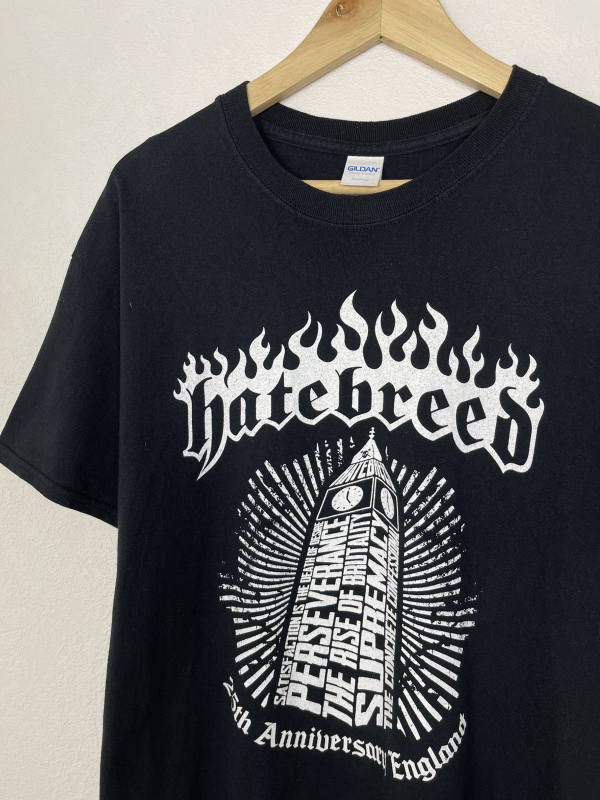 Band Tees × Vintage Y2k Vintage Hatebreed 25th Anniversary Tee Size US L / EU 52-54 / 3 - 1 Thumbnail