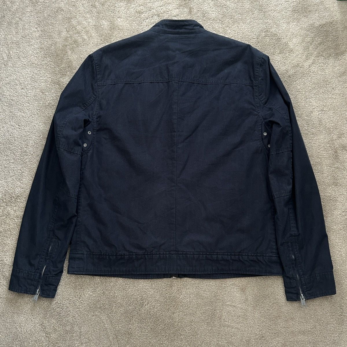 Lucky Brand Bonneville Racer Jacket Dark Navy Moto Biker Quilted Y2K Size US L / EU 52-54 / 3 - 8 Thumbnail
