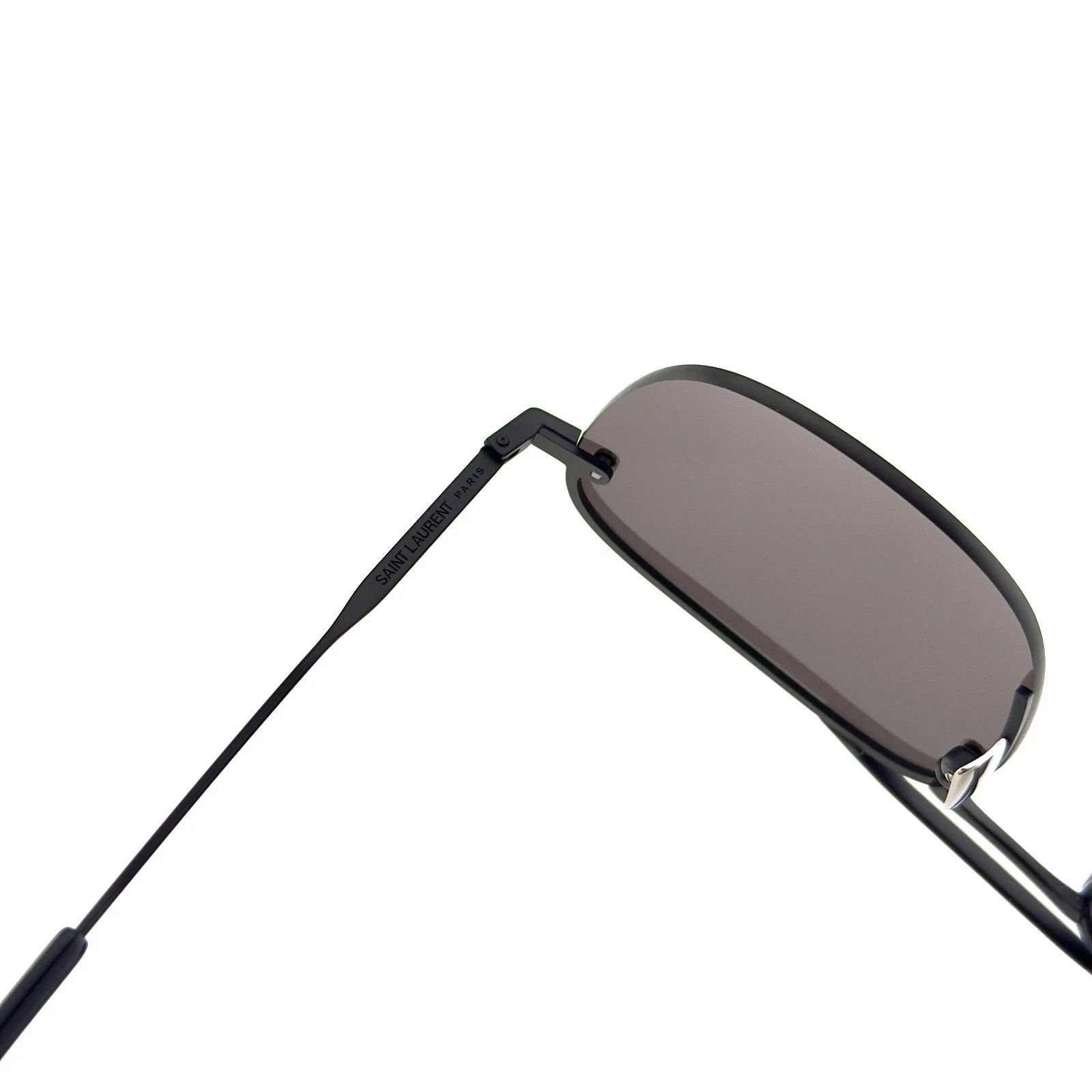 Saint Laurent Paris SAINT LAURENT 309 SL309M 001 YSL Logo Rectangular Sunglasses Size ONE SIZE - 8 Thumbnail