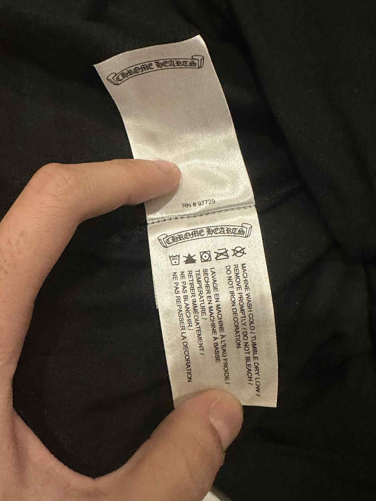 Chrome Hearts CHROME HEARTS LONG SLEEVE POCKET CREW Size US M / EU 48-50 / 2 - 8 Thumbnail