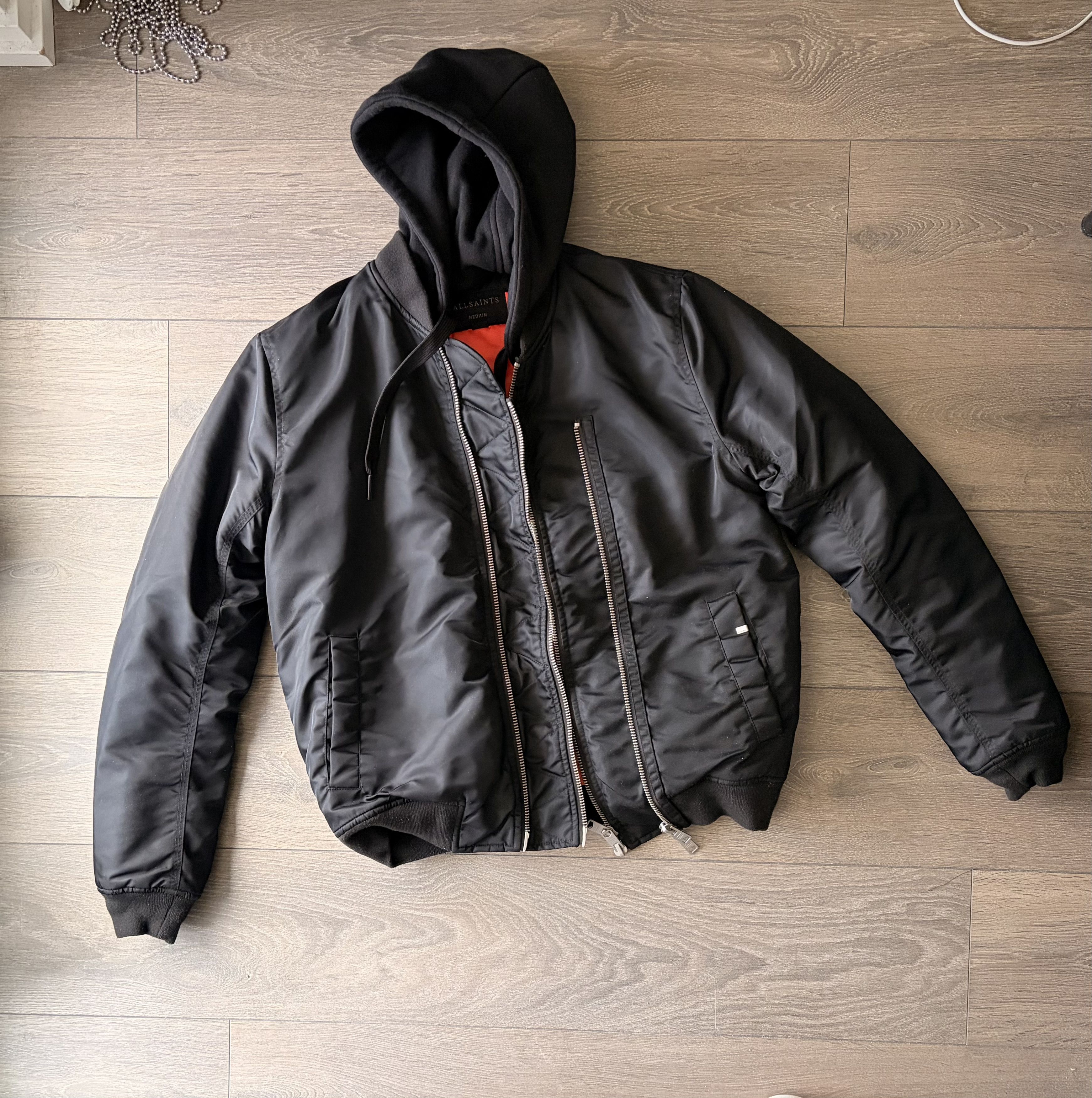 Allsaints hooded bomber Size US M / EU 48-50 / 2 - 1 Thumbnail