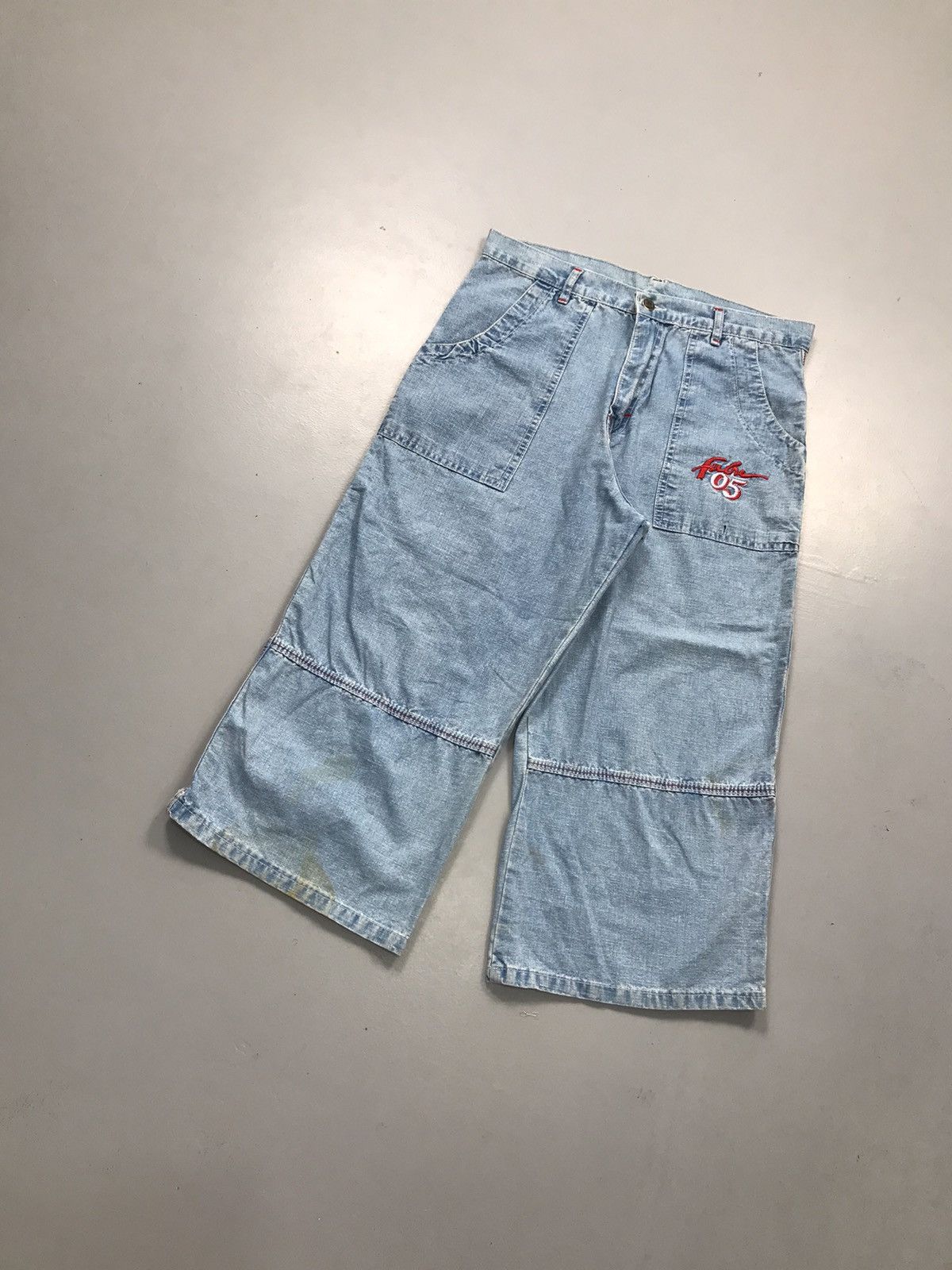 Fubu Vintage Fubu embroidered jort Size US 32 / EU 48 - 3 Thumbnail