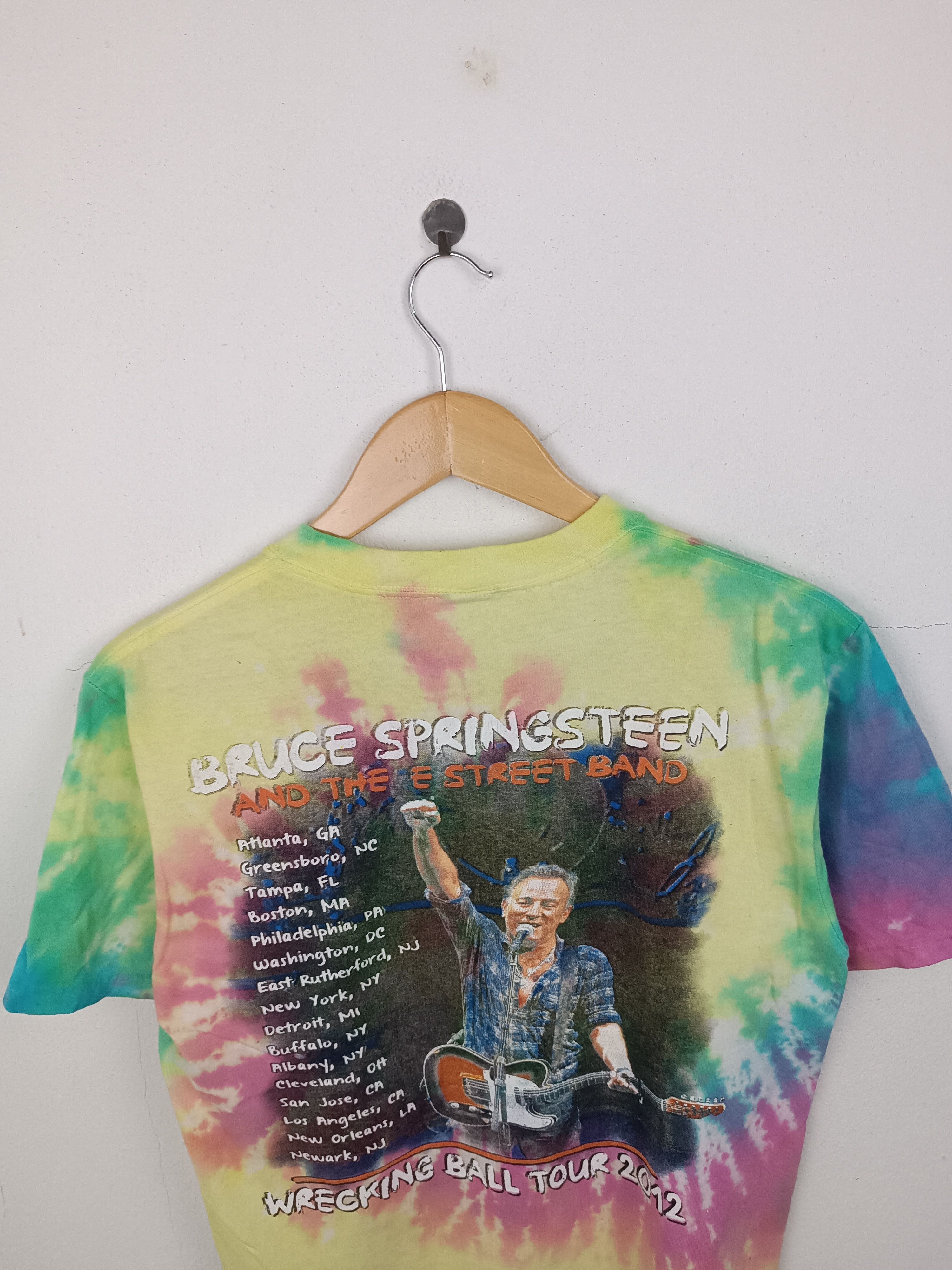 Band Tees VINTAGE 2012 BRUCE SPRINGSTEEN & E STREET BAND WRECKING BALL Size US M / EU 48-50 / 2 - 17 Thumbnail