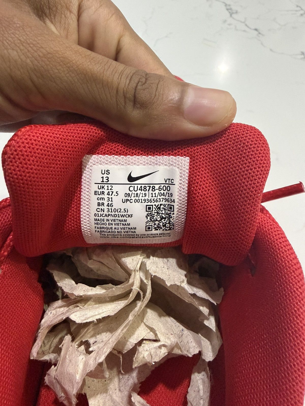 Nike Nike AirMax 200: University Res Size US 13 / EU 46 - 6 Thumbnail