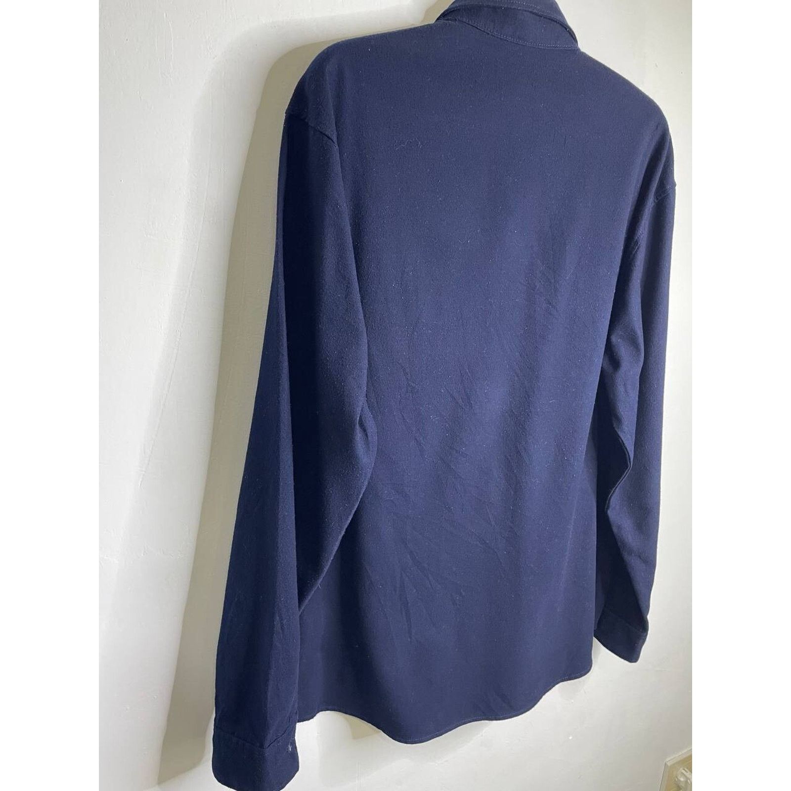 H&M Vintage H&M Black Shirt Long Sleeve Minimalist Style L Size US L / EU 52-54 / 3 - 7 Thumbnail