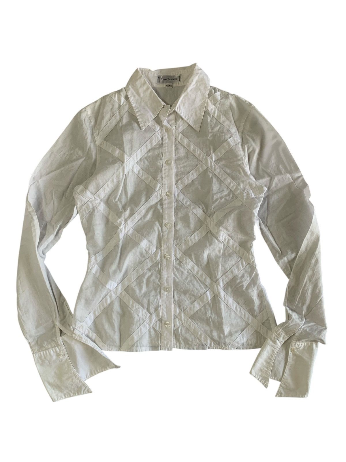 ANNE FONTAINE Japan brand Anne fortaine button up shirt Size S / US 4 / IT 40 - 1 Thumbnail