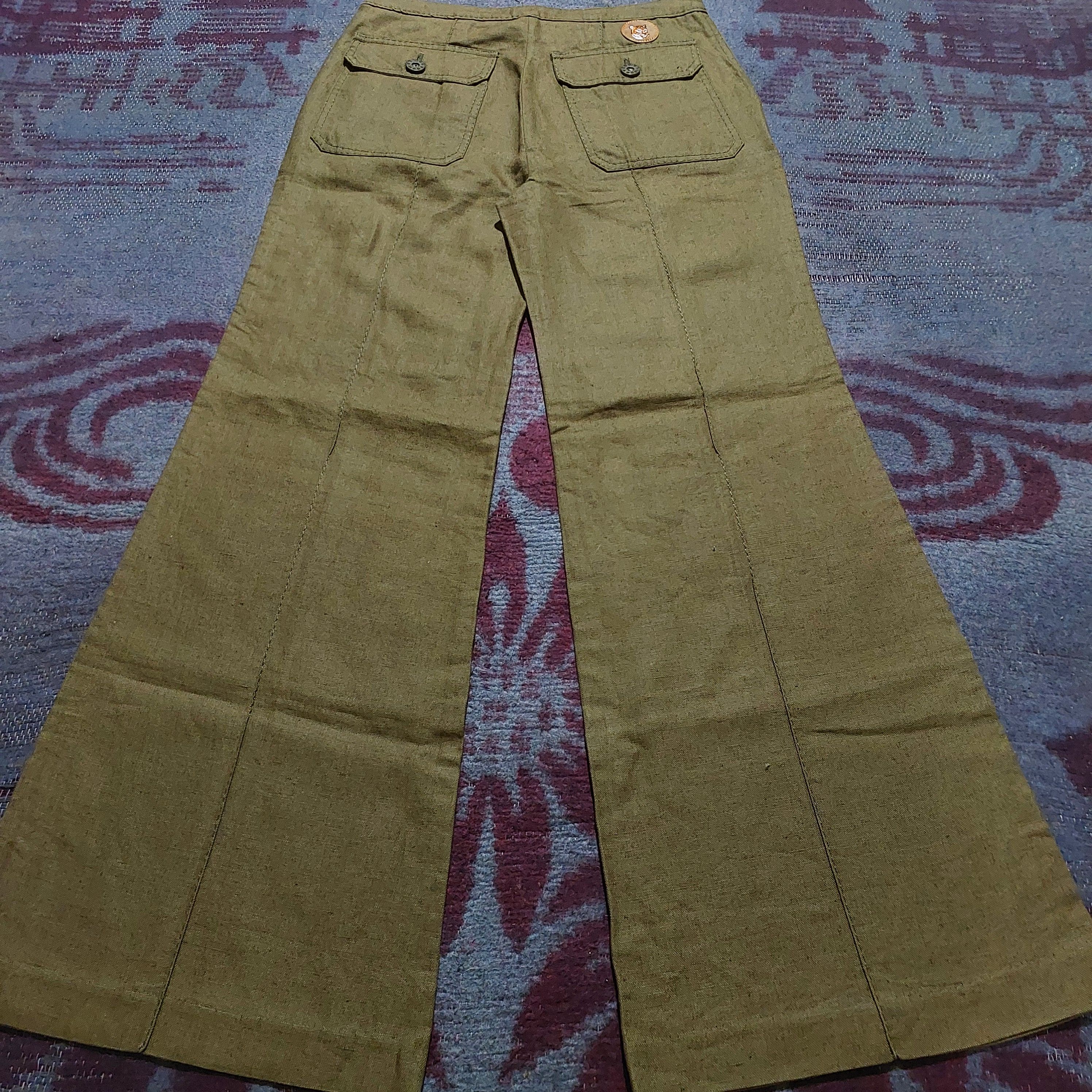 GOA La moda goji wide fatique lined flared pants Size US 28 / EU 44 - 6 Thumbnail