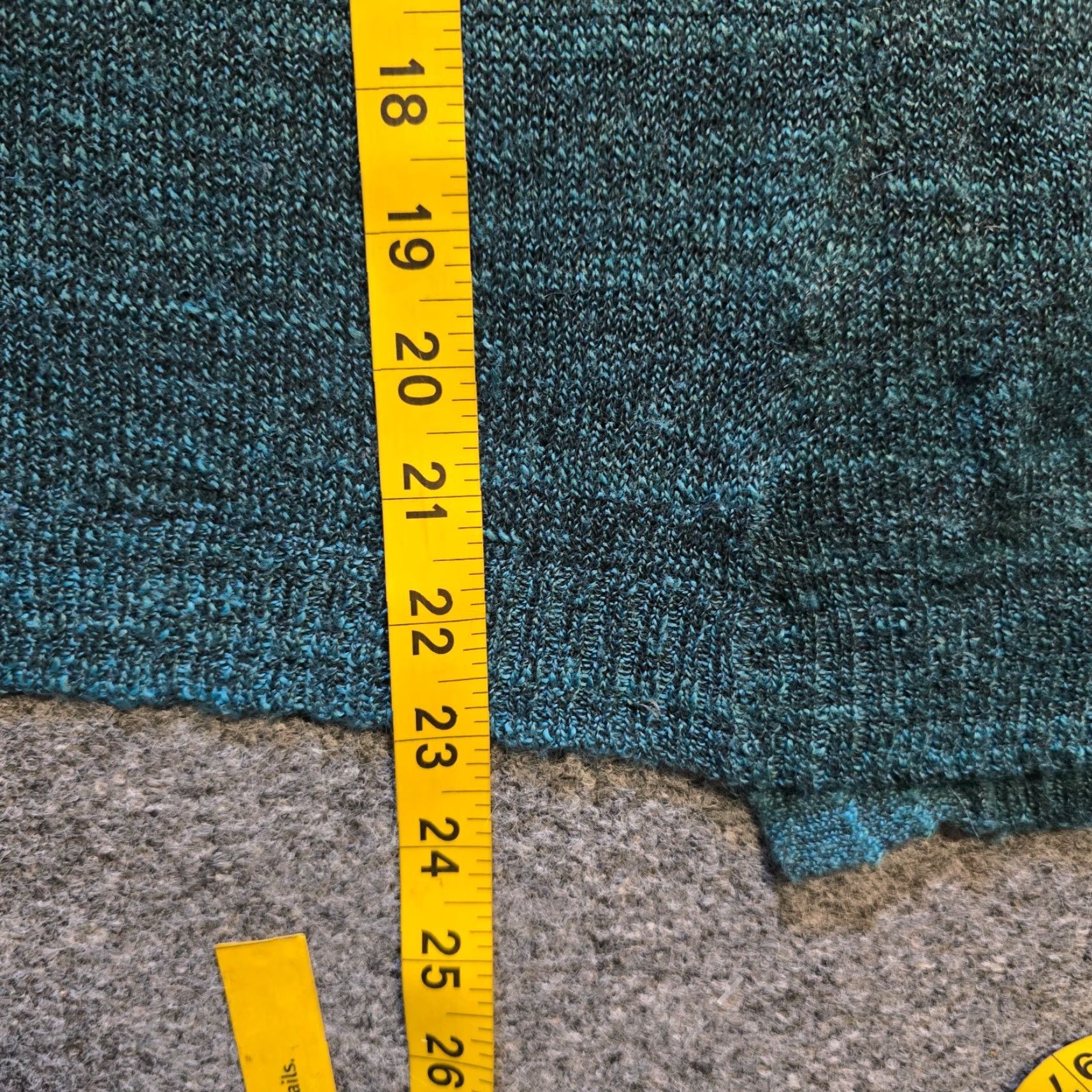 Prana Prana Sweater Womens Size Small Green Striped Knit Long Sleeve Open Back Casual Pullover Lightweight Knit Size S / US 4 / IT 40 - 6 Thumbnail