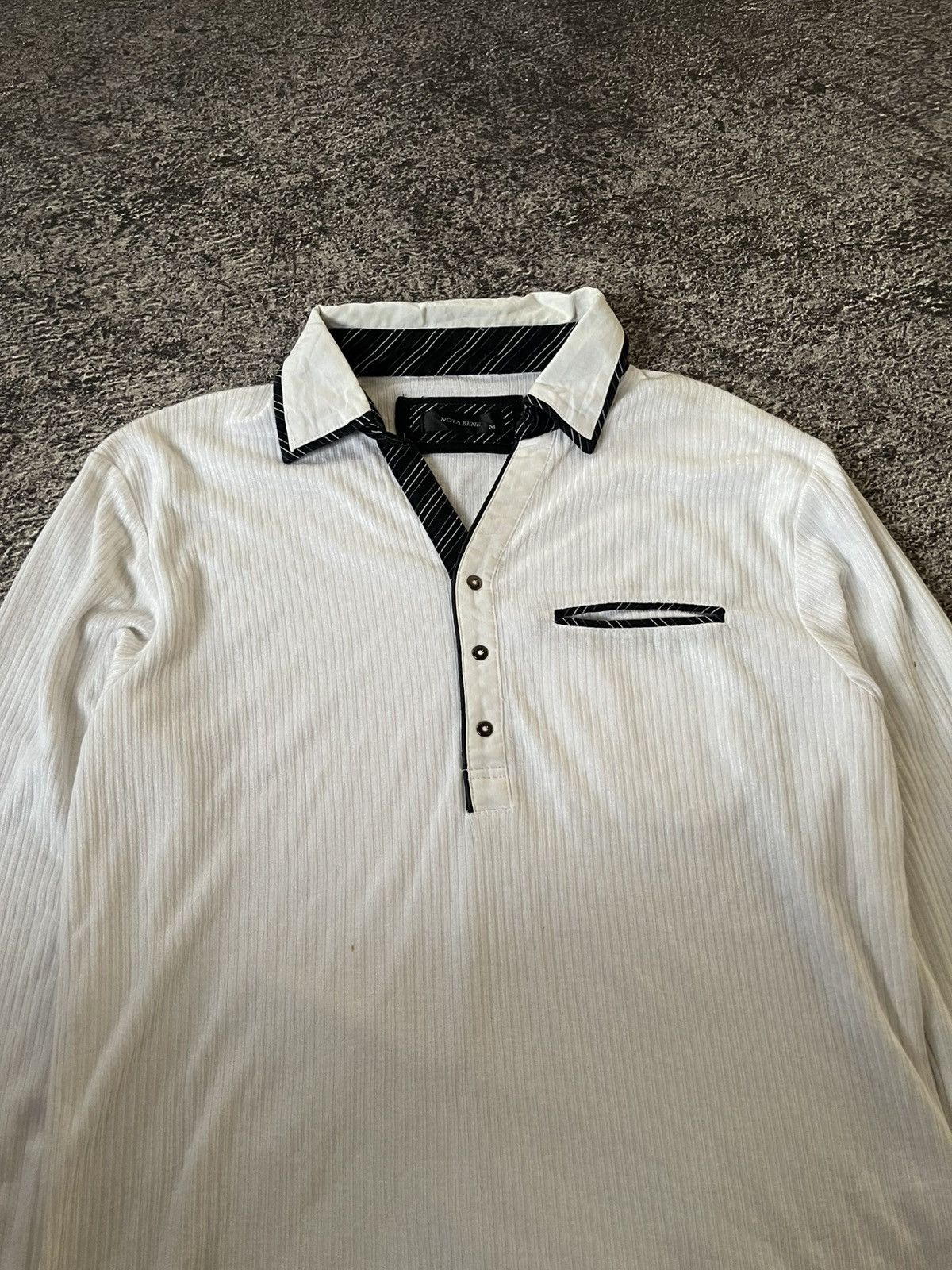 Japanese Brand Y2K Nota Bene ifsixwasnine longsleeve Size US M / EU 48-50 / 2 - 2 Thumbnail