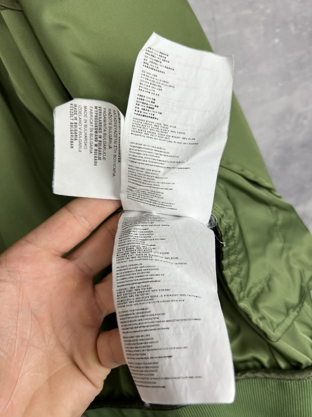 Prada Prada Milano 2014 Metallic Green Nylon Bomber Jacket Size M Size US M / EU 48-50 / 2 - 23 Thumbnail