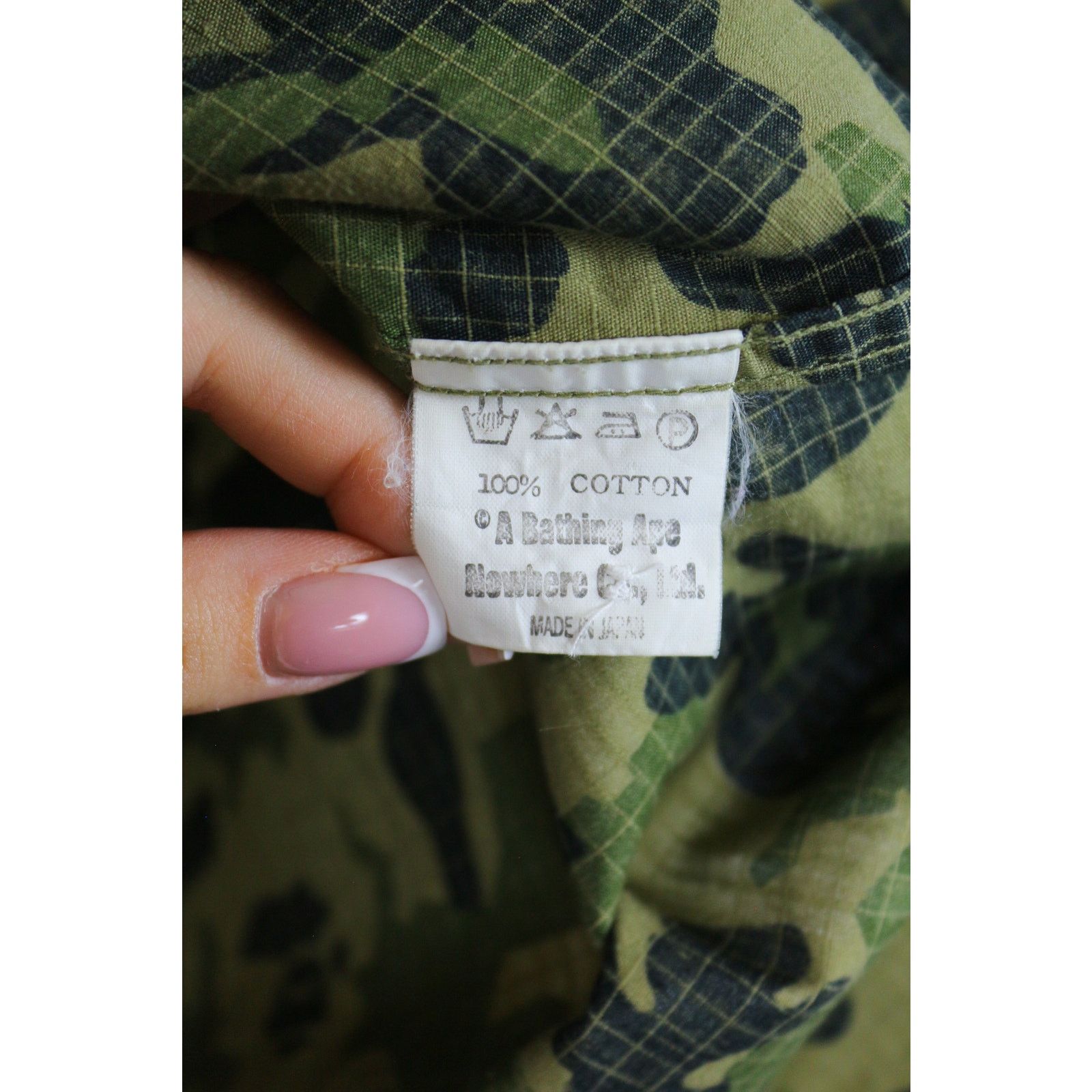 Bape Vintage BAPE Full Camo Mad Face Shirt A Bathing Ape 90s Size US M / EU 48-50 / 2 - 4 Thumbnail
