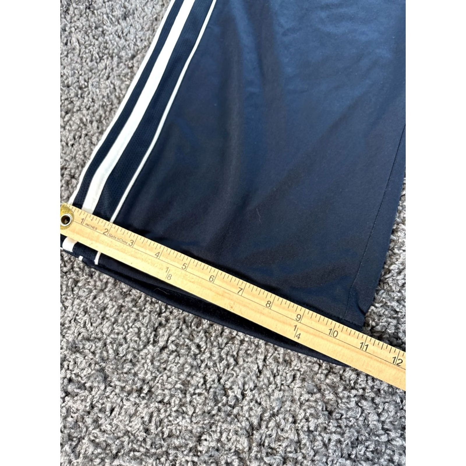 Adidas VINTAGE adidas Track Pants Mens XL Blue Pockets 00s Baggy Warm Ups Basketball 70s Size US 36 / EU 52 - 3 Thumbnail