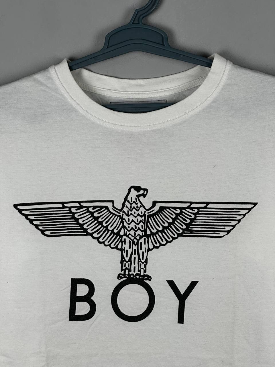 Boy London Vintage Boy London White Big Logo T Shirt Size US L / EU 52-54 / 3 - 4 Thumbnail