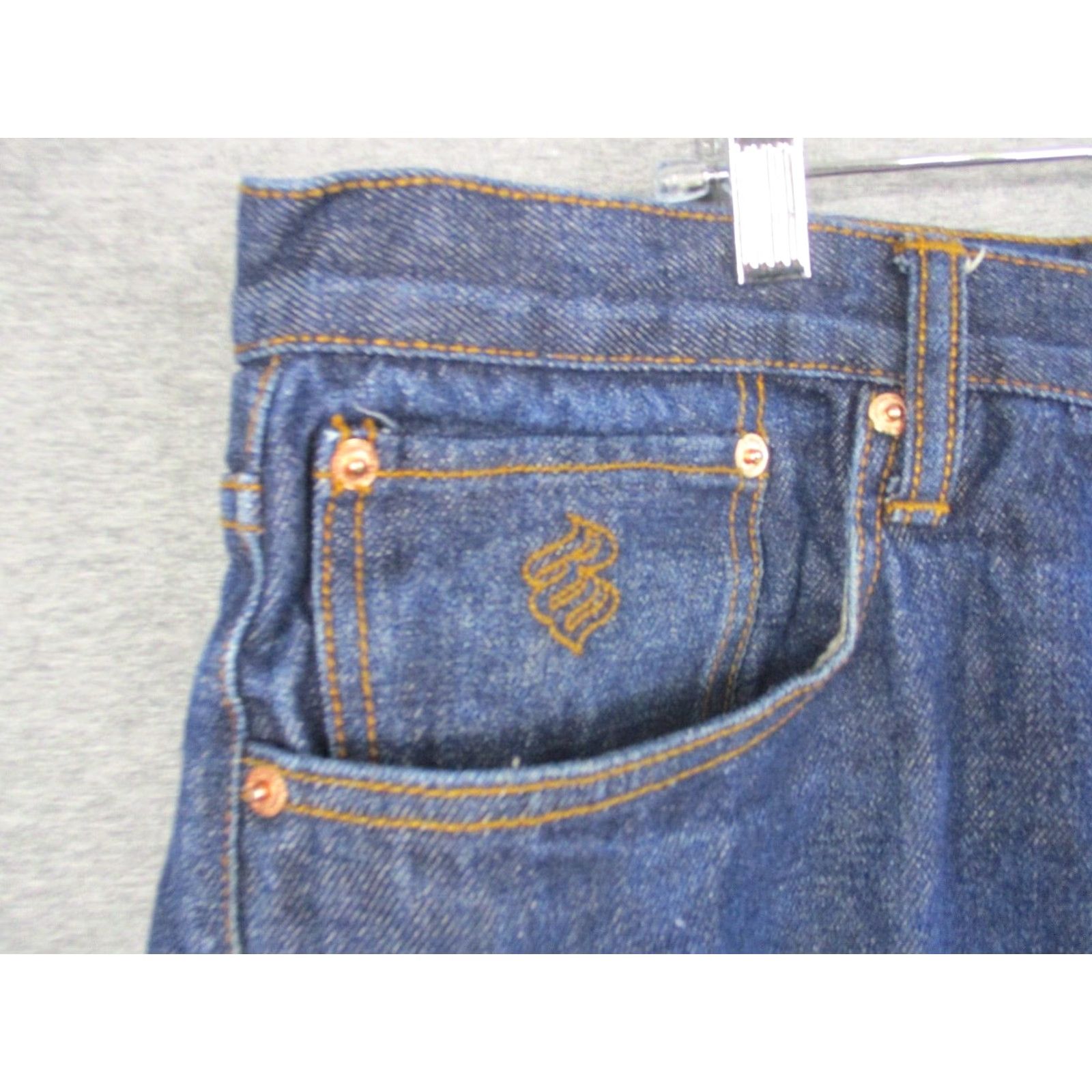 Rocawear Rocawear Jeans Men 38x33 Baggy Loose Fit Blue Wash Denim Hip Hop Y2K Distressed Size US 38 / EU 54 - 3 Thumbnail