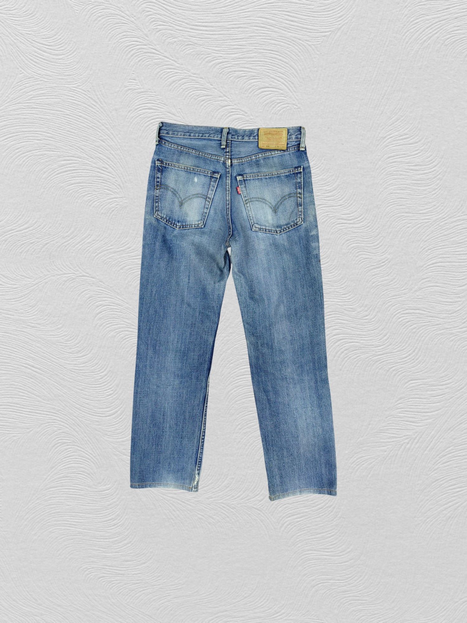Levi's Blue Distressed Vintage Levi's 502 30x28.5 Denim -JN877 Size US 30 / EU 46 - 2 Thumbnail