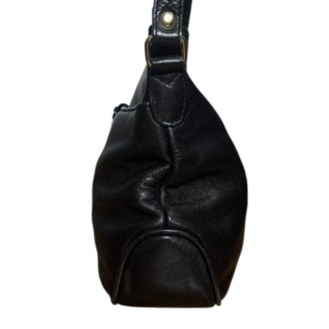 Etienne Aigner Etienne Aigner Black Leather Bag Size ONE SIZE - 8 Thumbnail