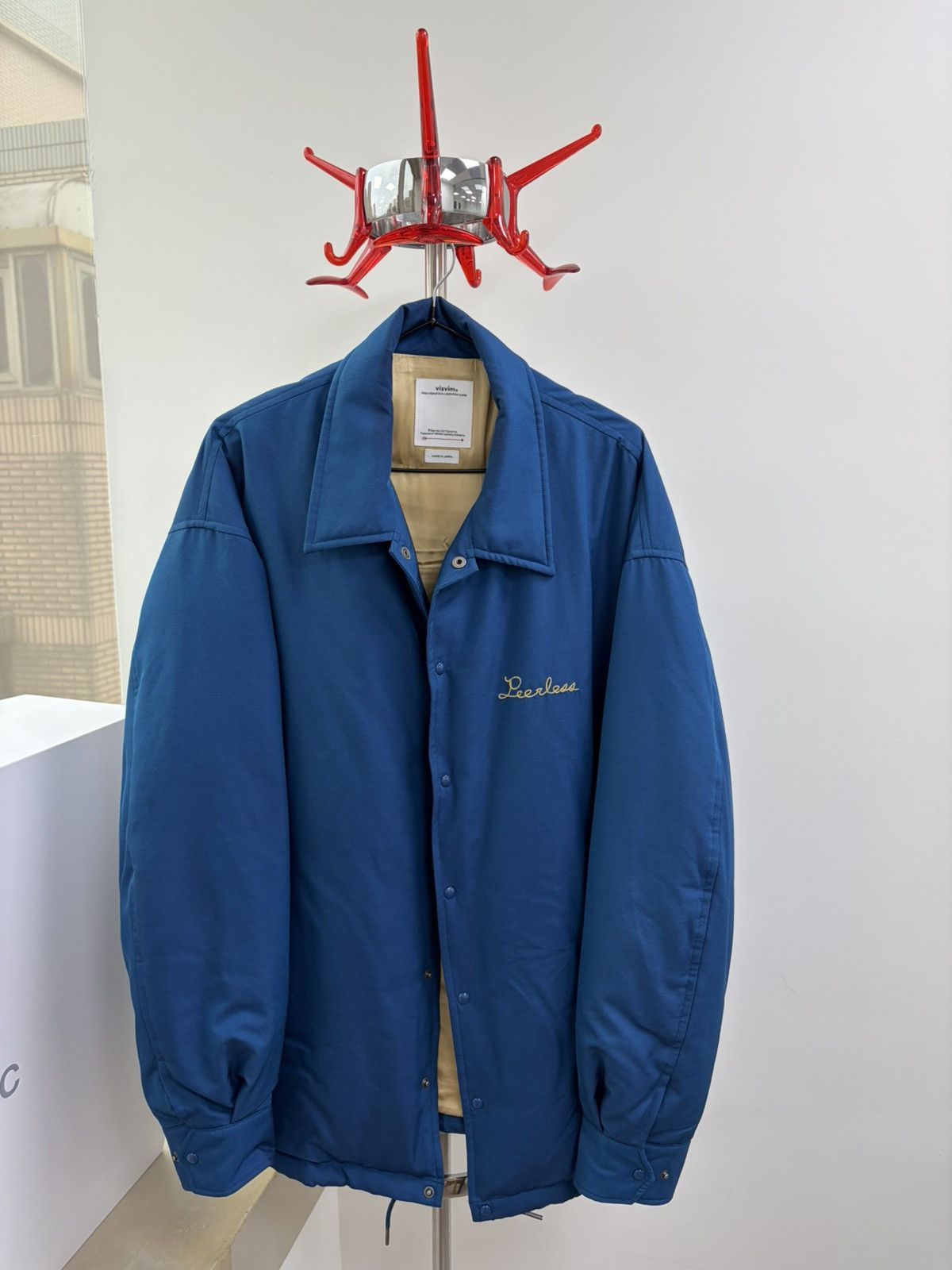 Visvim Visvim 25SS Silk Blend Coach Down Jacket Size: 3 Size US L / EU 52-54 / 3 - 1 Thumbnail