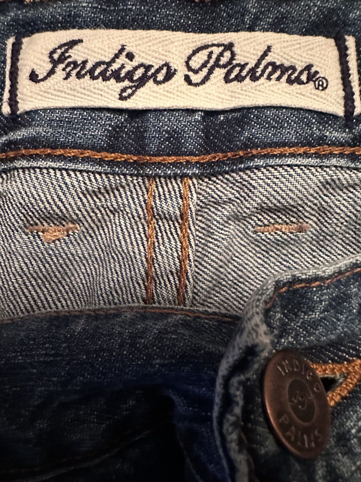Indigo Palms 90’s baggy grunge denim jeans Size US 40 / EU 56 - 4 Thumbnail