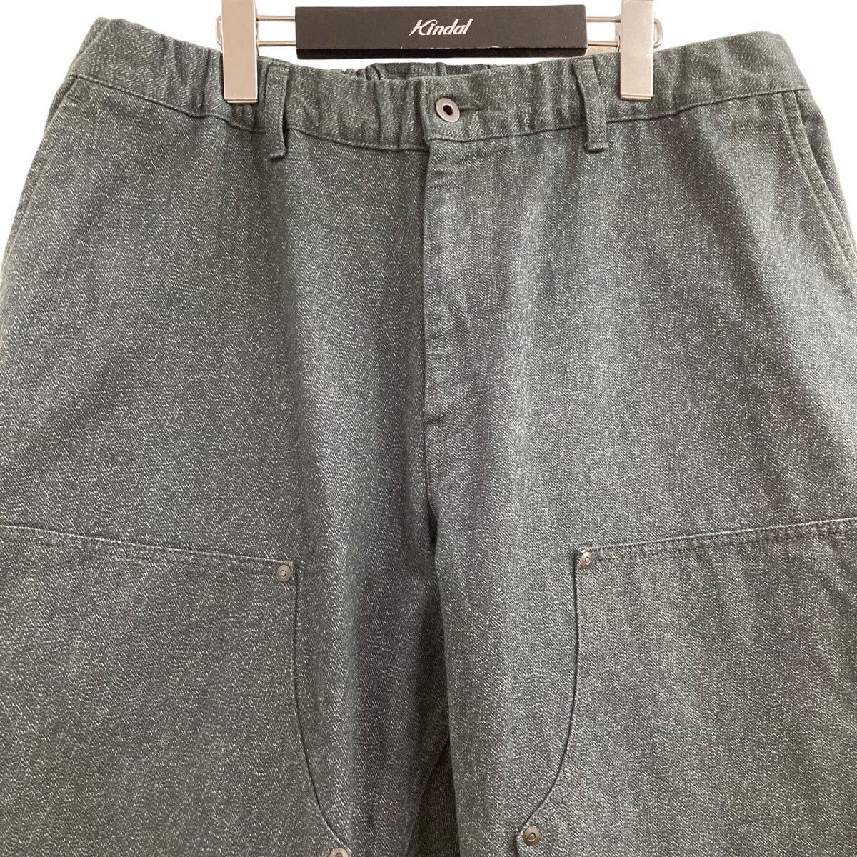 Yohji Yamamoto Black Scandal Wide Work Pants HJ-P97-041 Size US 33 - 2 Thumbnail