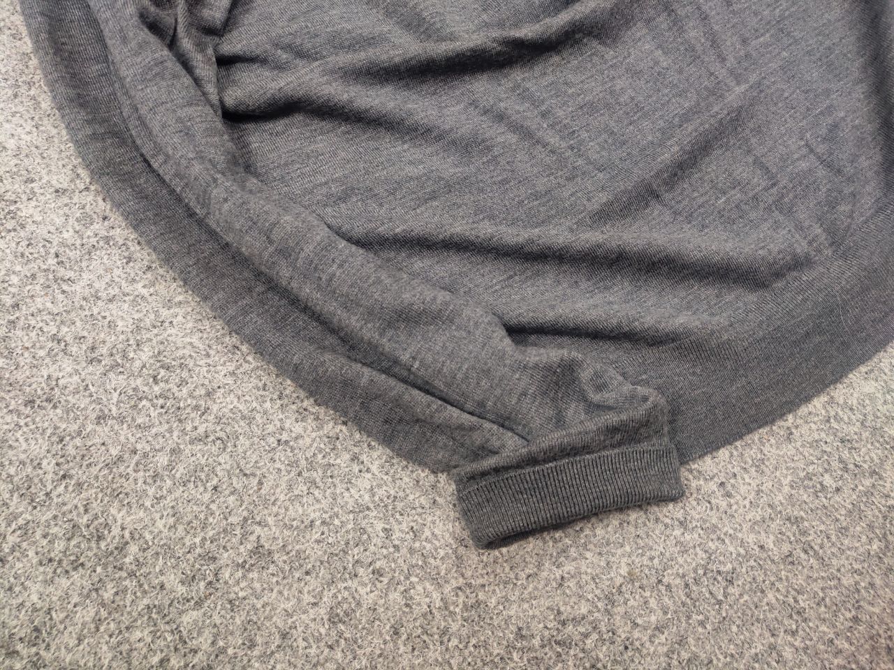 Reiss Reiss merino wool light gray Roll Neck knit Jumper Sweater Size US L / EU 52-54 / 3 - 7 Thumbnail