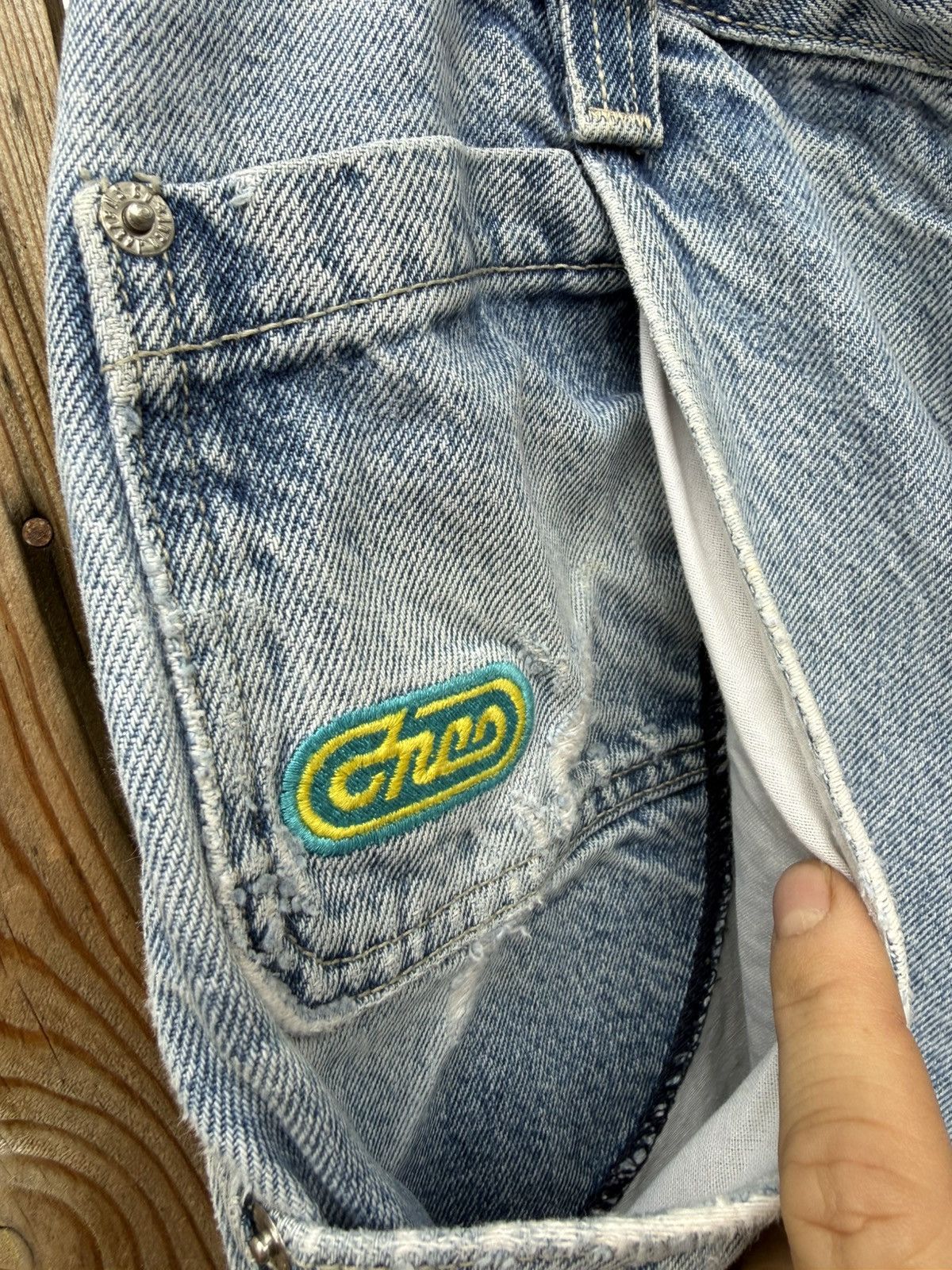 JNCO Vintage JNCO Player 170 Blue Denim Jeans USA Men’s 32X30 Size US 32 / EU 48 - 11 Thumbnail