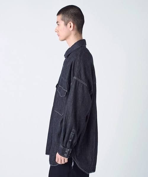Visvim Public Tokyo SHIOTA denim shirt.Like Sacai or Neighborhood Size US S / EU 44-46 / 1 - 2 Thumbnail