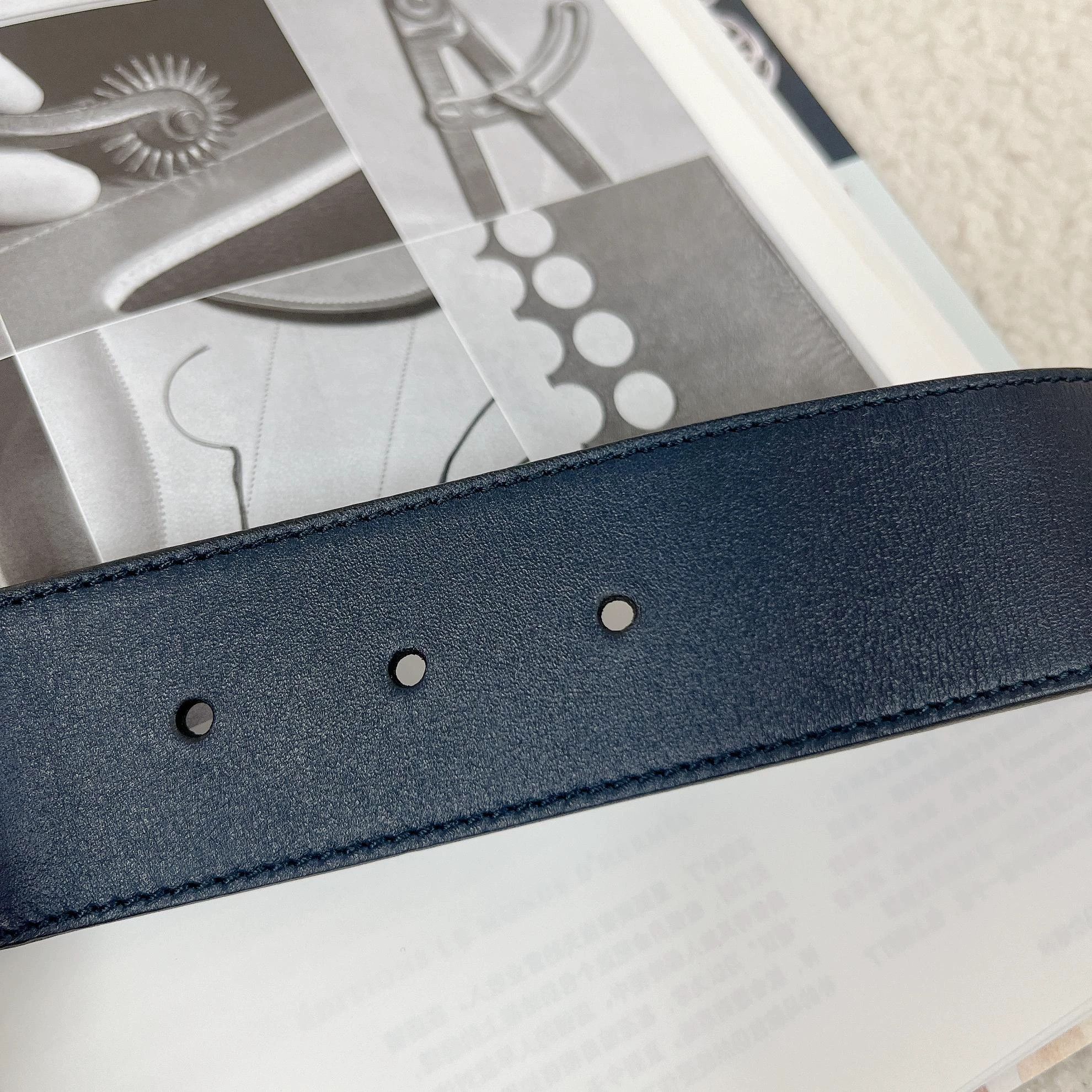 Gucci Gucci Double G color blocked fabric belt Size ONE SIZE - 5 Thumbnail