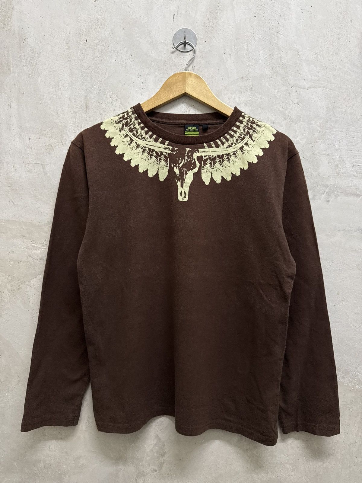 If Six Was Nine 2000's Feather Necklace goa lgb style Longleeve Shirt Size US S / EU 44-46 / 1 - 1 Thumbnail