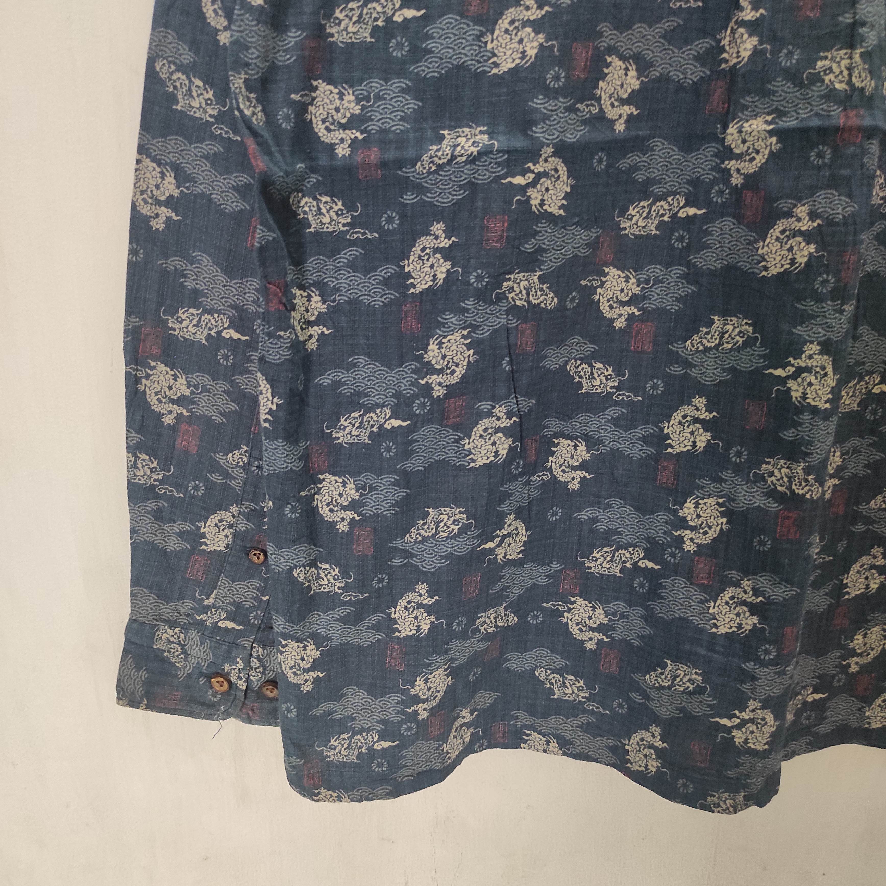 Sugar Cane Vintage Sugar Cane Full Print Dragon Shirt Size US M / EU 48-50 / 2 - 15 Thumbnail