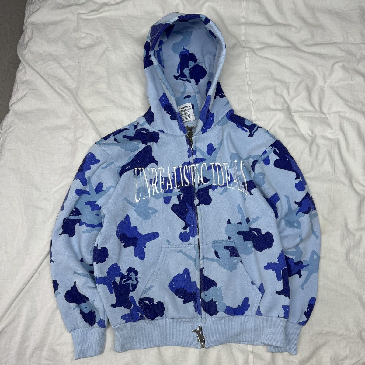 Designer × Japanese Brand × Streetwear zip hoodie CAMO named