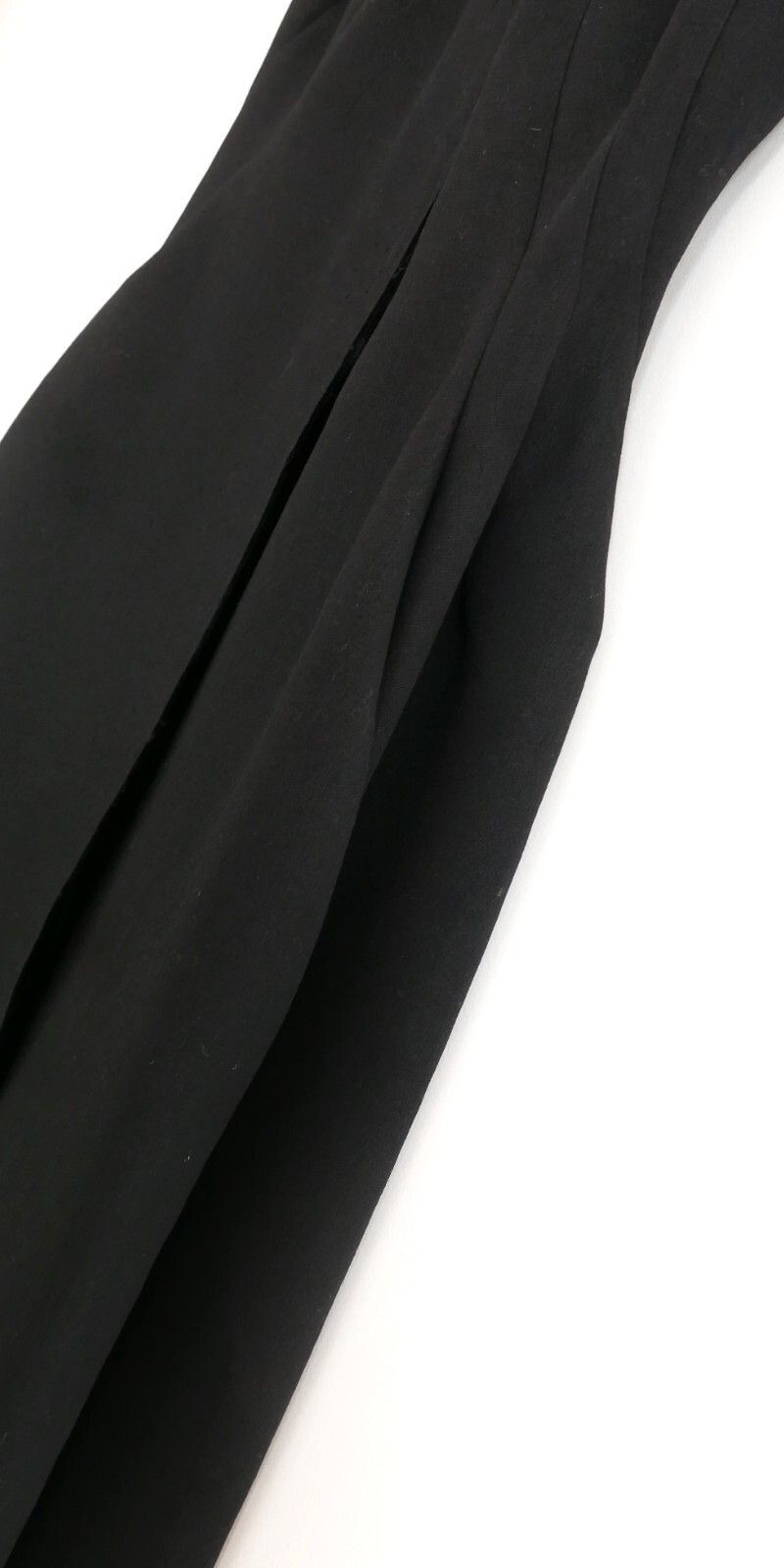 Nina Ricci Nina Ricci Fall 2012 Black Bead Embellished Hourglass Coat Size XS / US 0-2 / IT 36-38 - 4 Thumbnail