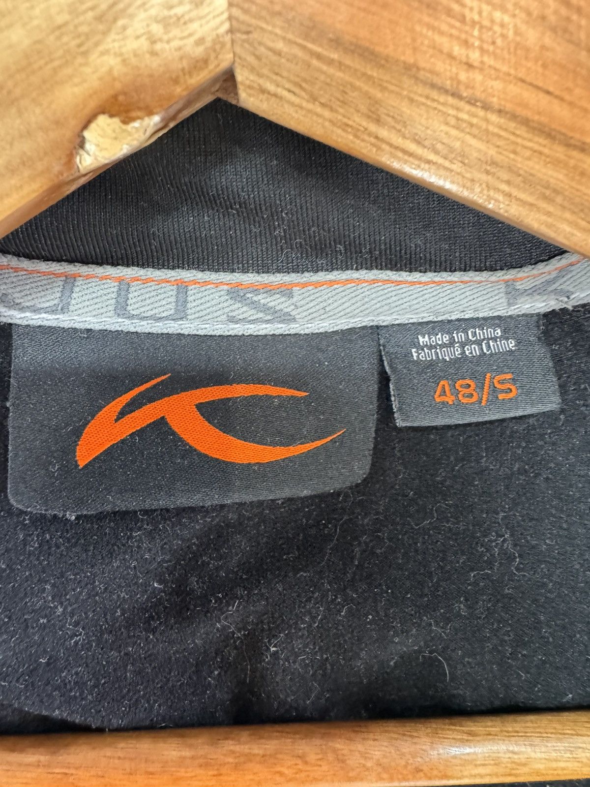 KJUS Kjus Men Thermal Half Zip Sweater Black Orange Size L Size US L / EU 52-54 / 3 - 4 Thumbnail