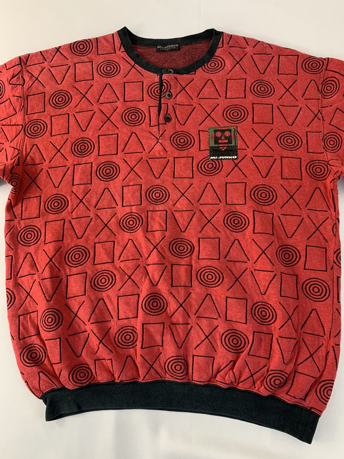Japanese Brand × Junko Shimada × Mr. Junko Rare 90s Mr Junko Koshino Unique Design Crewneck Pullover Size US L / EU 52-54 / 3 - 3 Thumbnail
